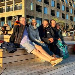 Auf den Terrassen von Papirøn