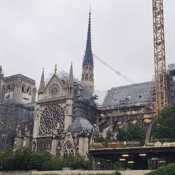 Work continues on Notre Dame