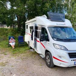 Heutiger Übernachtungsplatz