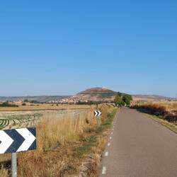 Der lange Weg nach Castrojeriz.