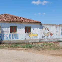 Ortsende von Itero de la Vega. Dazwischen war nicht viel...