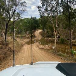 Auch durch diesen Fluss müssen wir noch hindurch
