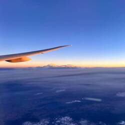 Über den Wolken ✈️🌅