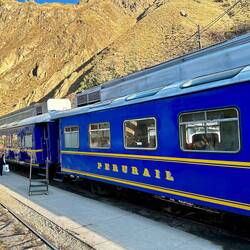 Getting the train back to civilization