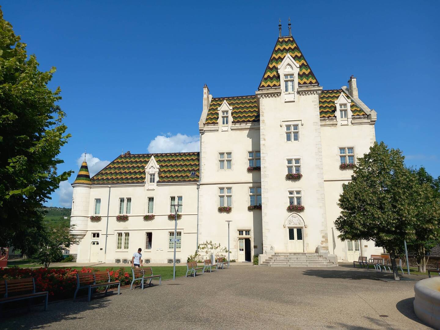 La mairie de Meursault.