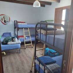 Meine heutige Unterkunft: Herberge Los Canarios