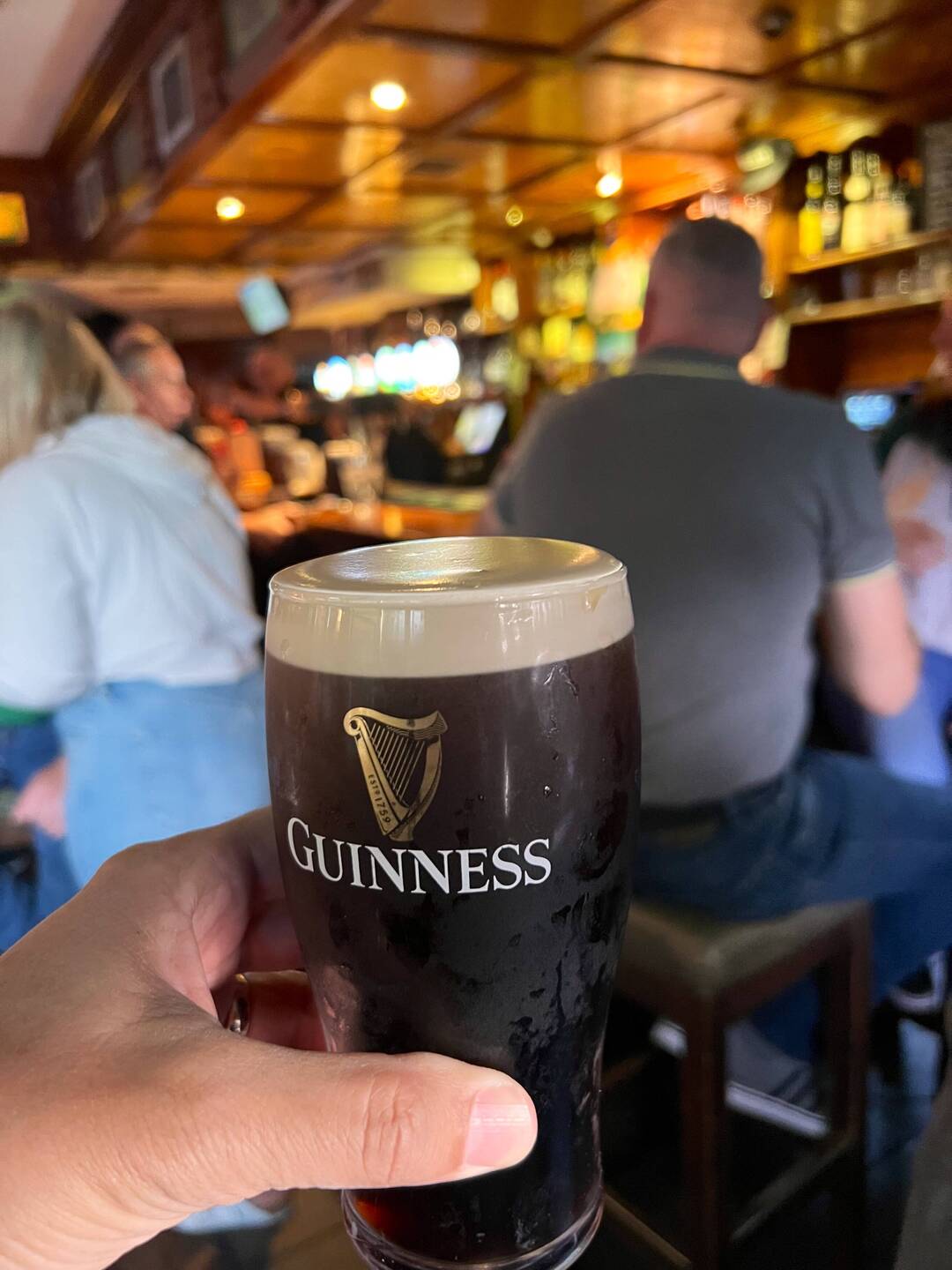 Hmm, think I'll have a Guinness!