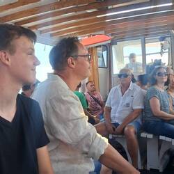 Die Idee mit dem 18uhr Schiff hatten nicht nur wir