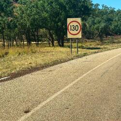 Andrew is in heaven. 130 kph. You beauty!
