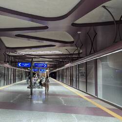 Gepflegte U-Bahn Stationen