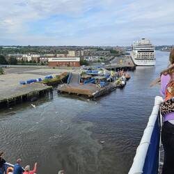 und ab geht die Fähre...