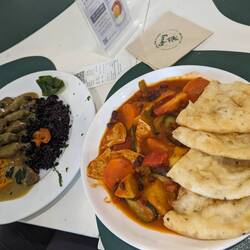 UB has some vegan restaurants which do versions of Mongolian dishes and the portions are gigantic
