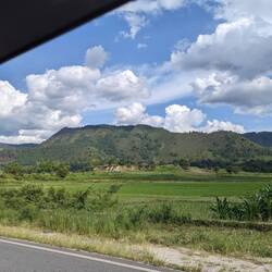 The view from the taxi: maybe all this was worth it