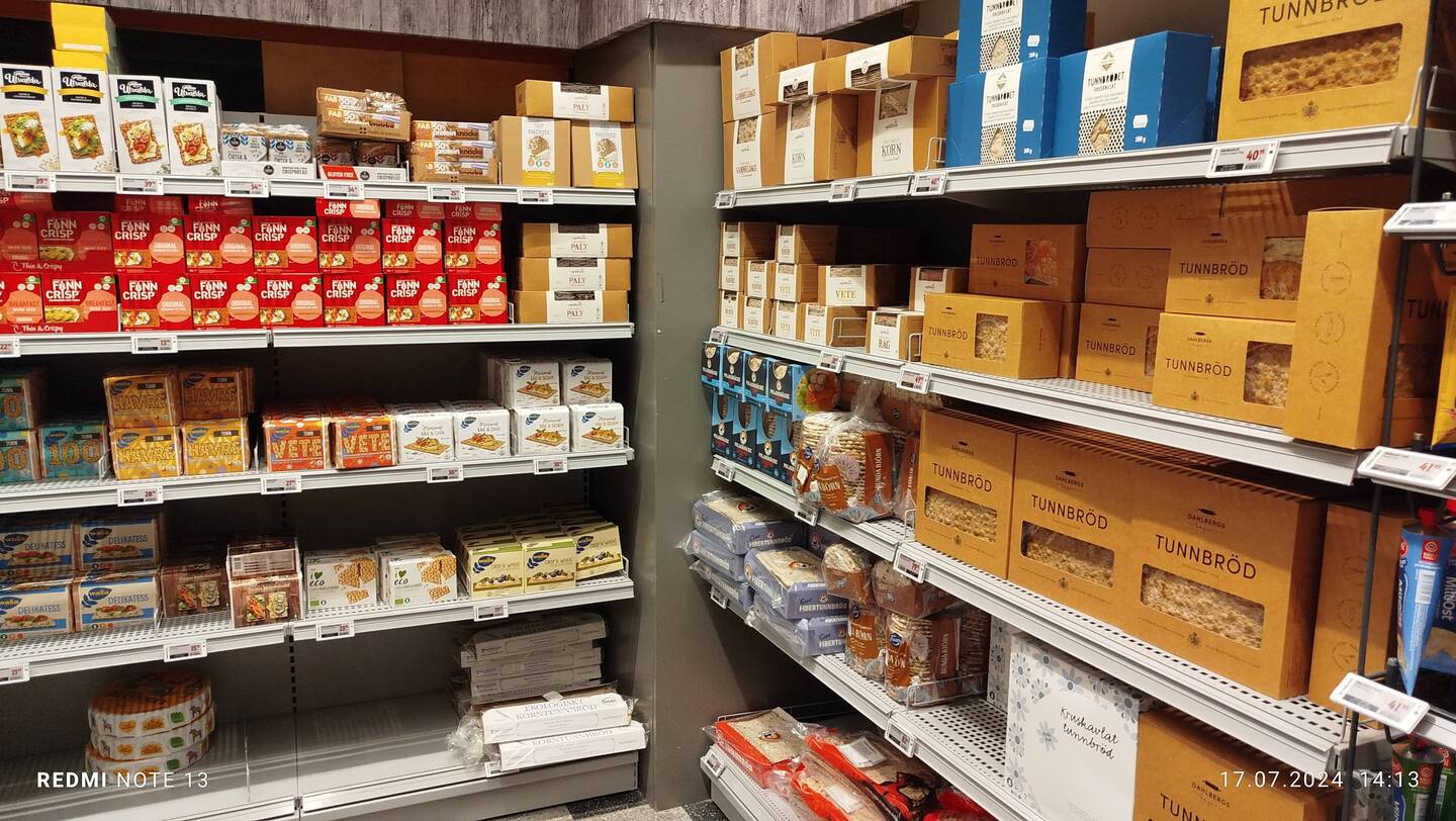 Knäckebrotauswahl 1