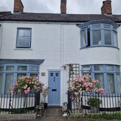 Just one of the many attractive abodes at Frampton