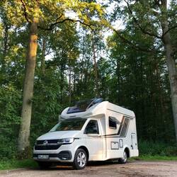 Ein Plätzchen im Wald nur für uns.