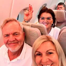 Wir landen in Bangkok am Donnerstagnachmittag