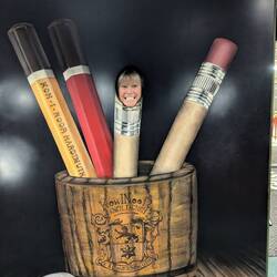 You can't erase me. I AM the eraser.