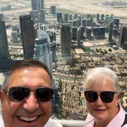 At the Top ... Burj Khalifa @ Dubai Mall — Dubai, UAE.