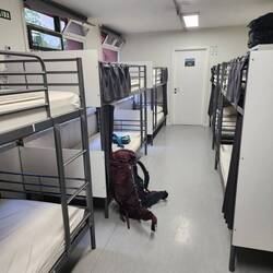 my bunk, bottom left, in middle