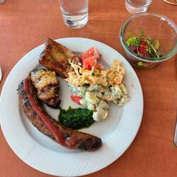 A Danish bbq for tea