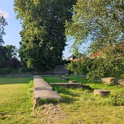 Dome ruins near the church