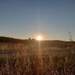 Sonnenaufgang.