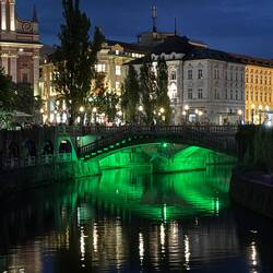 Die Top-Sehenswürdigkeiten in Ljubljana befinden sich sehr zentral mitten in der Altstadt.
