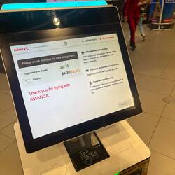 Verspäteter Flug, der dann nochmal ne Stunde später ging