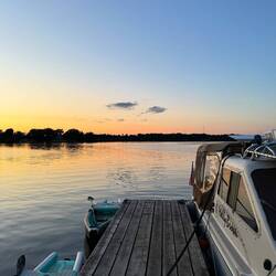 Our view this evening