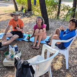 Catch up with M&M for a swim + chat