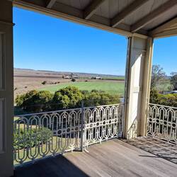 View from top veranda, Glengallan