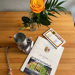Zeugnis, Grundgesetz, Becher plus 13er Ringschlüssel für den Dad