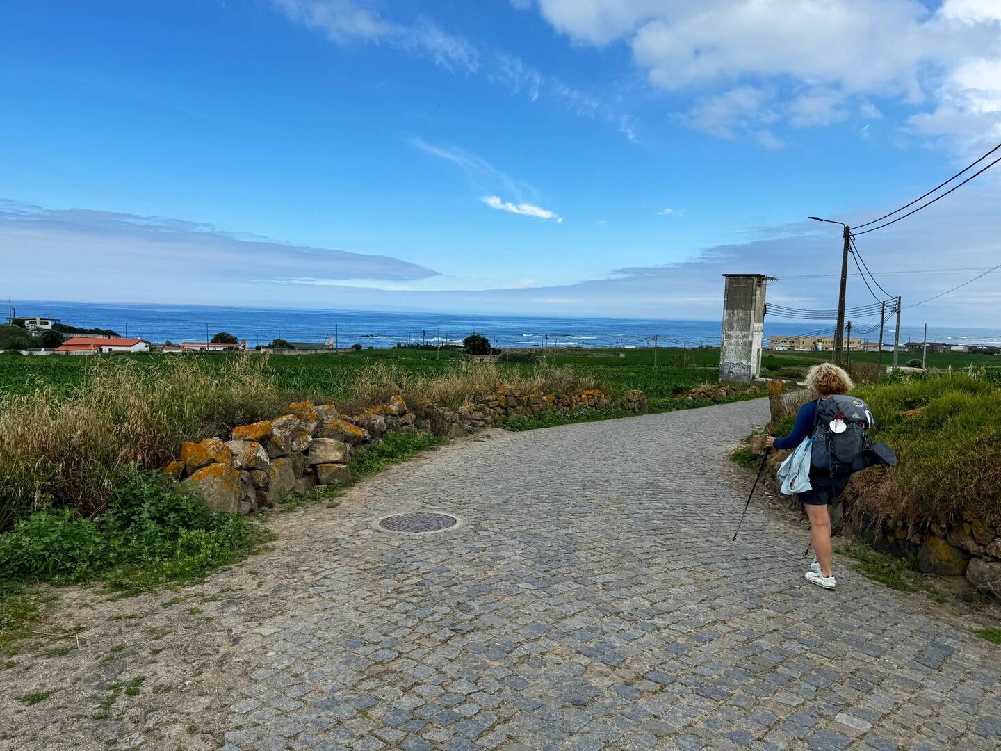 and the this beautiful view, back out to the sea
