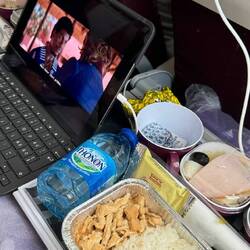 Abendessen mit Thai Airways