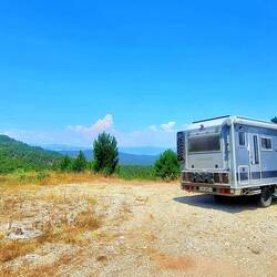 Unterwegs auf einer Passhöhe