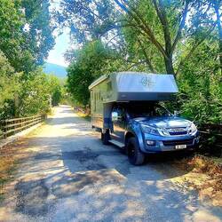 Kaffeehalt am Schatten