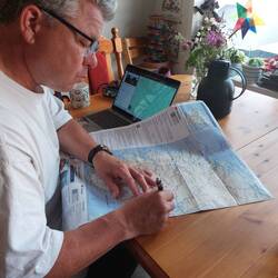 Al onze reisplannen, de kaart wordt steeds voller