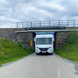 Viel Platz war nicht