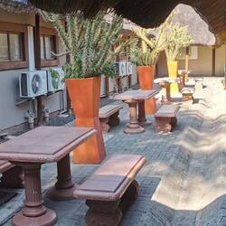 Hier haben wir gestern Abend gepicknickt.