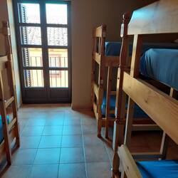 Meine heutige Unterkunft: Pilgerherberge La Parada