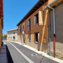 Meine heutige Unterkunft: Pilgerherberge La Parada