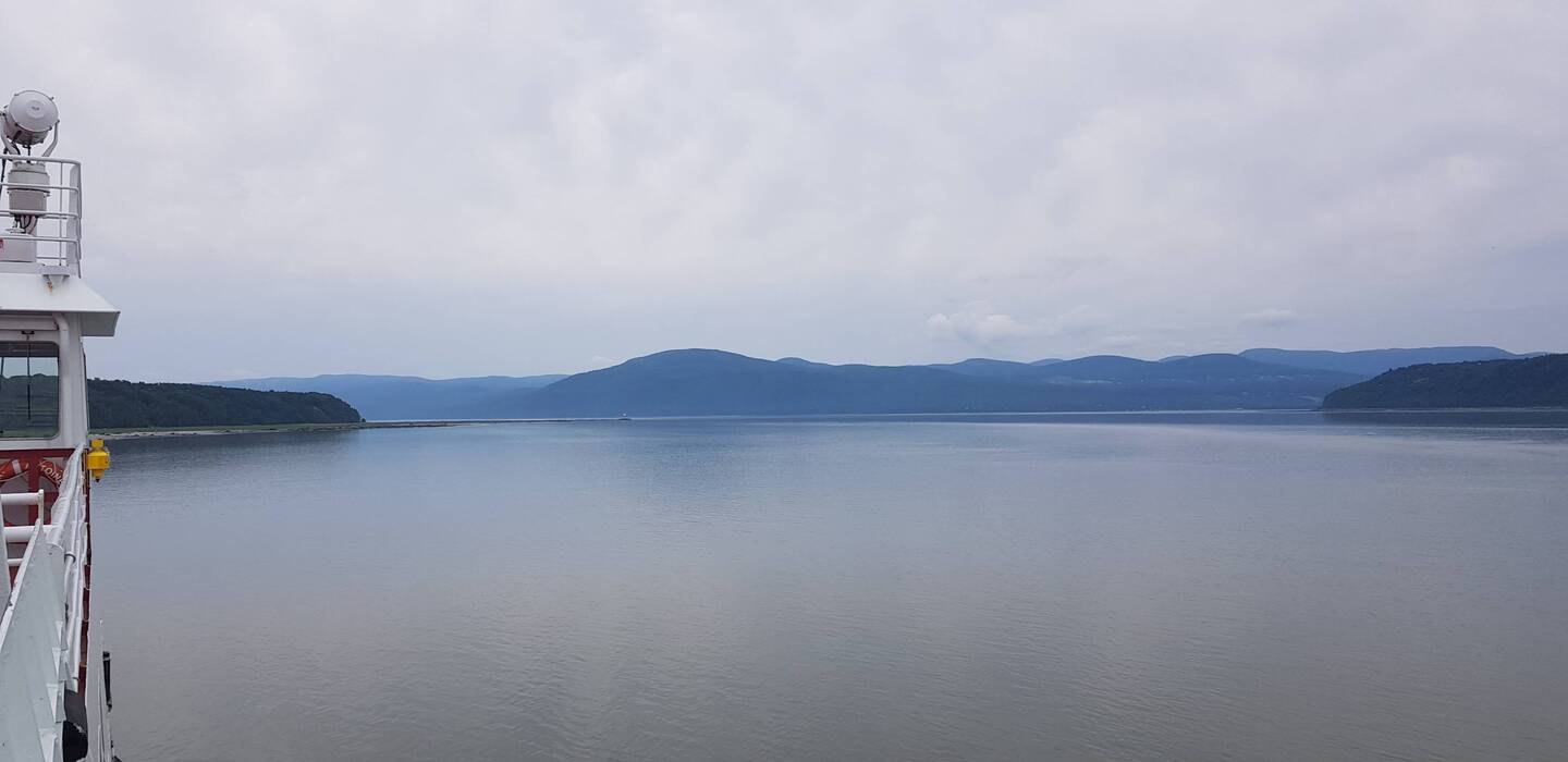 Ausblick von der Fähre (Inselausflug)