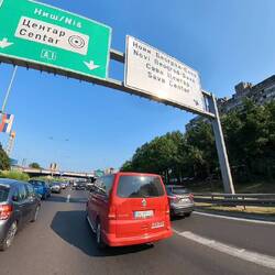Eigentlich würde der Trip fast nur über Fernstrassen führen.