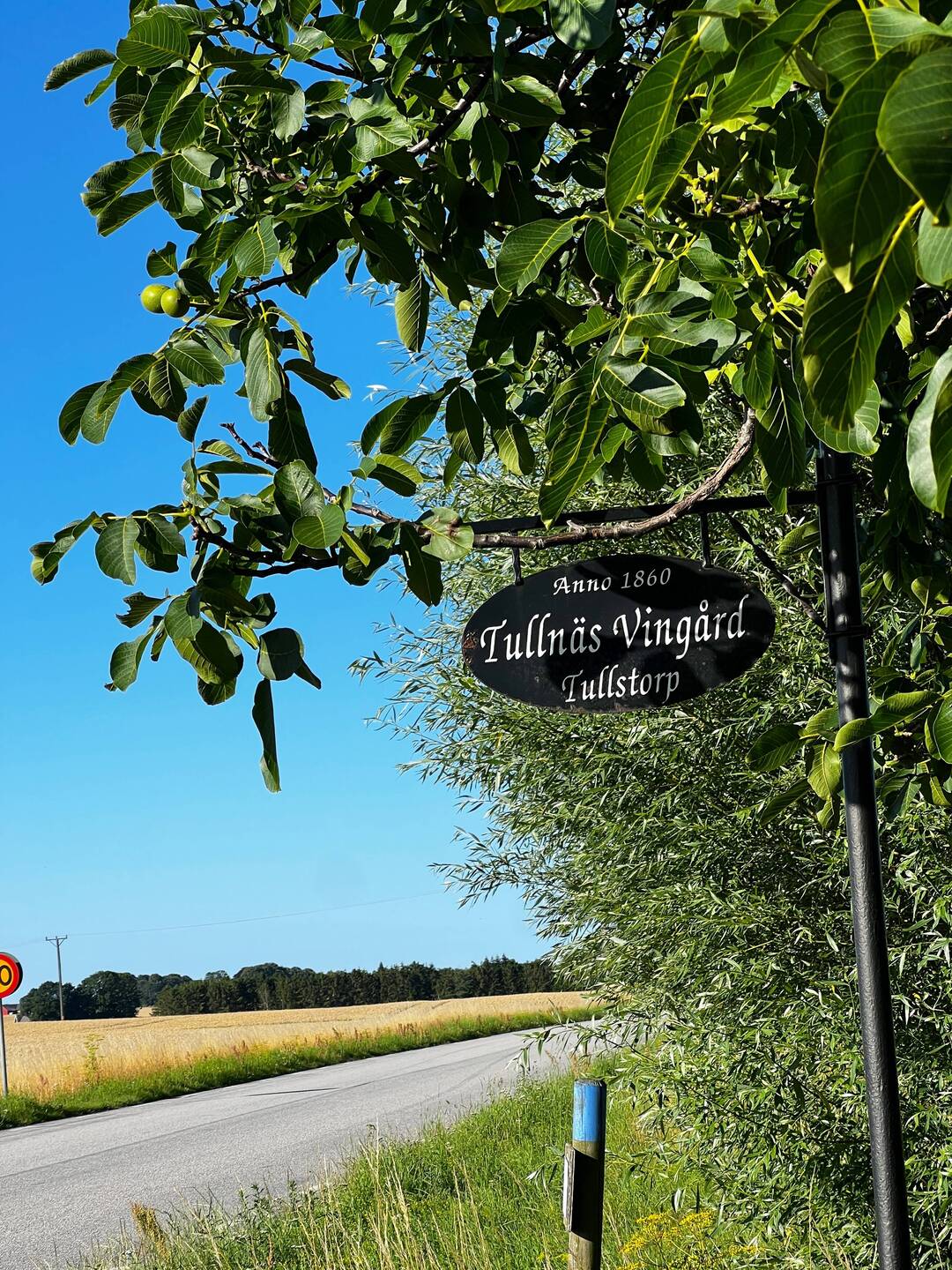 Wir verlassen unser Bed and Breakfast