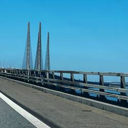 Über die Öresundbrücke nach Kopenhagen