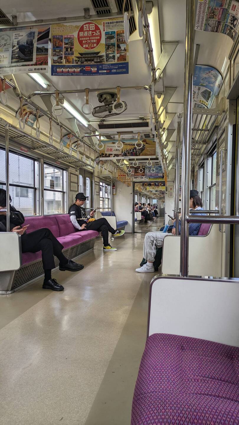 Mit der Metro zum Hostel