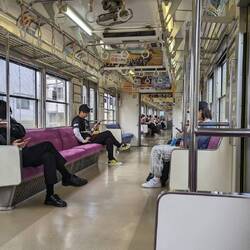 Mit der Metro zum Hostel
