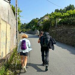 Walked with Arturo from Germany (Poland) for a bit