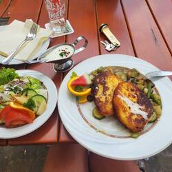 Sehr leckeres Abendessen in Süßebach.